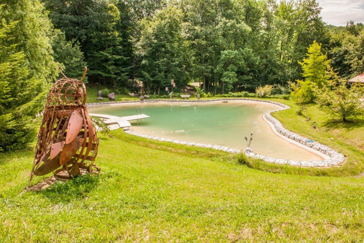 Country House With A Pool In Medvednica Nature Park Zagreb Exterior foto